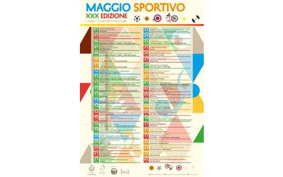 Immagine: Calendario maggio sportivo