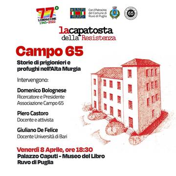 Campo 65: storia di prigionieri e profughi nell’Alta Murgia