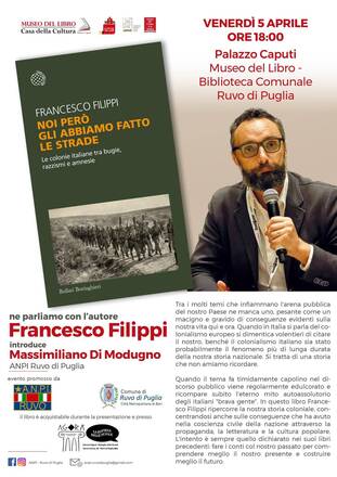 “Aspettando il 25 aprile”: Venerdì presentazione del libro di Francesco Filippi; sabato Benedetta Tobagi visita la mostra “Donne resistenti”