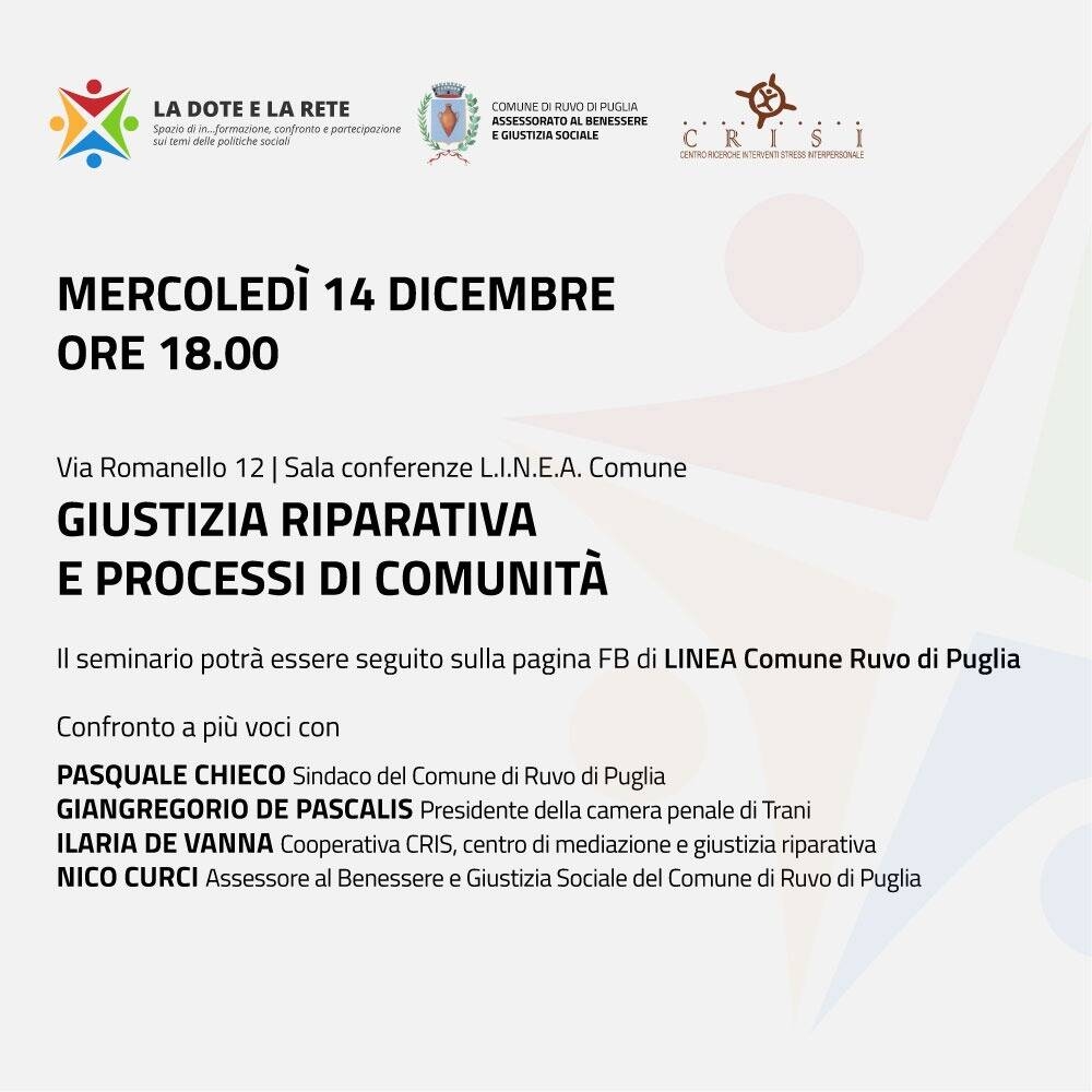 Immagine: Giustizia riparativa