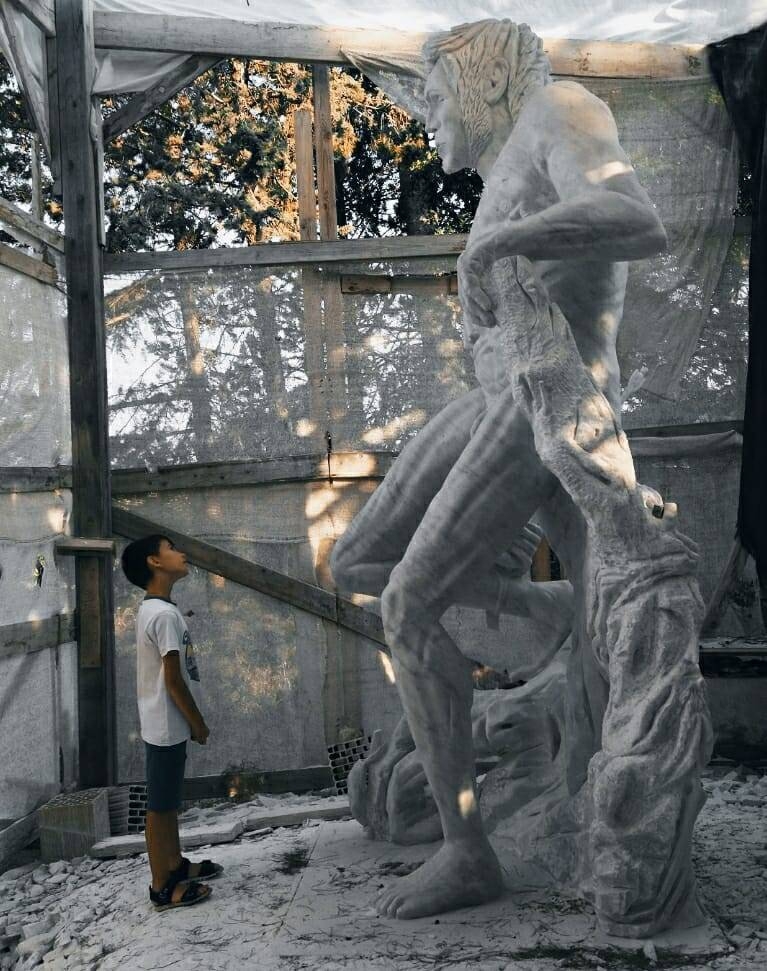 Immagine: La statua del Talos