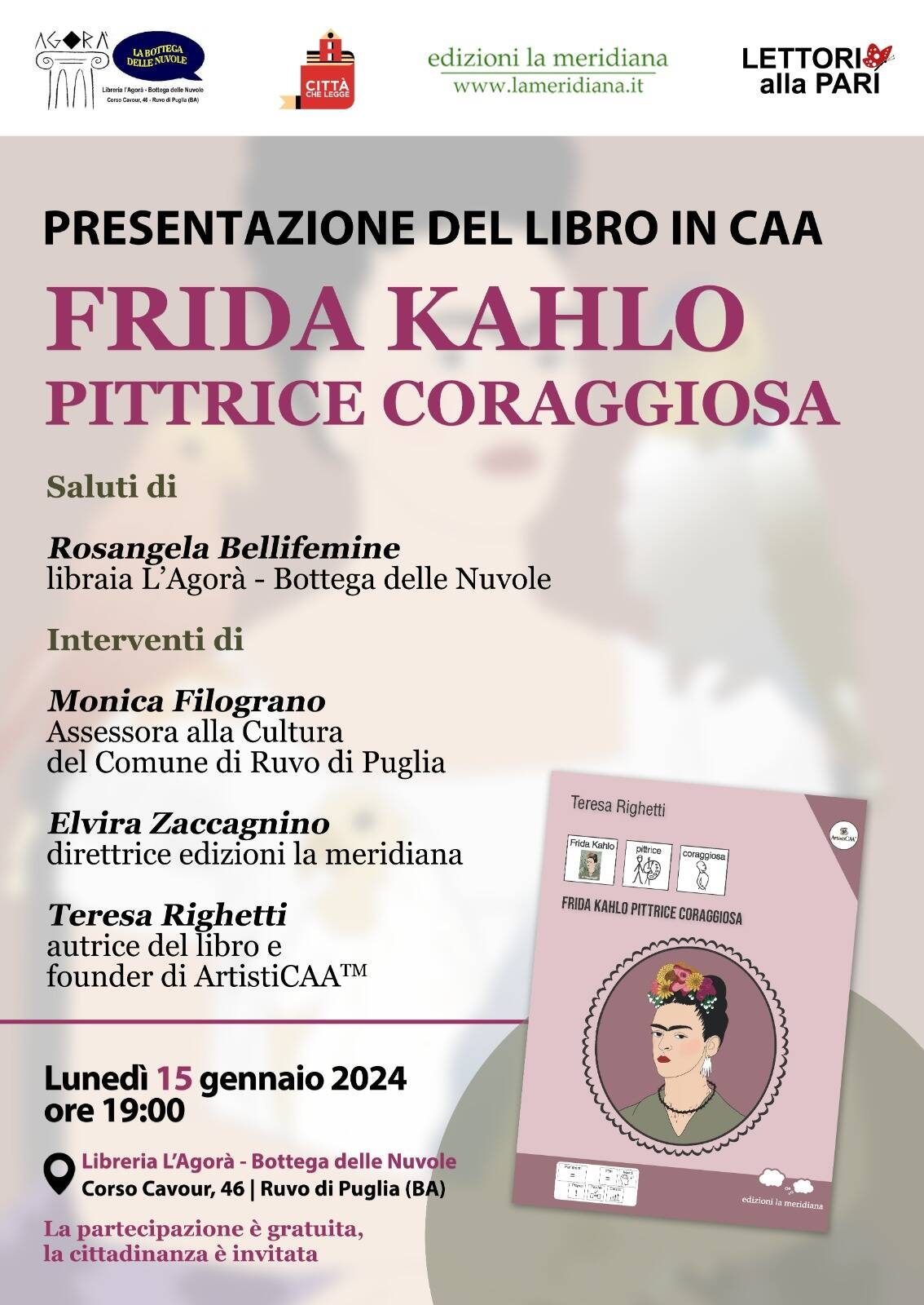 Immagine: Locandina Frida Kahlo