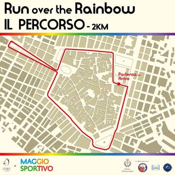 Domenica 7 per il XXX Maggio Sportivo Forum Giovanidee organizza “Run over the rainbow”