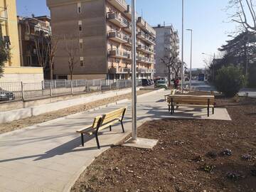 Riqualificazione sostenibile per l'area comunale tra Via Corato e Via Scarlatti 