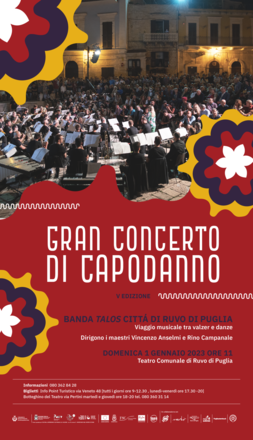 Gran Concerto di Capodanno 2023 la mattina del 1 gennaio in teatro